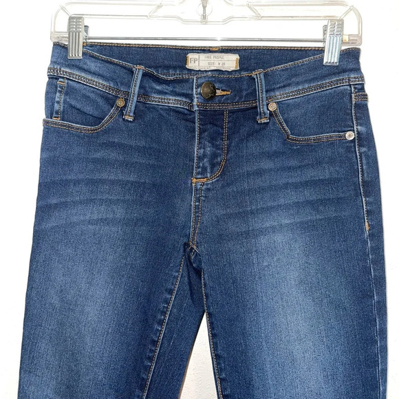 Free People Dark Wash Mid-rise Ankle Super Skinny Jeans 26 Women’s - Picture 3 of 13